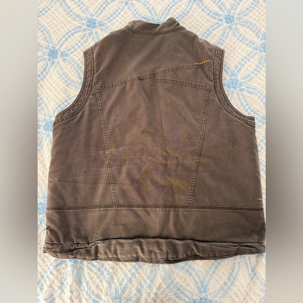 Men’s distressed Ariat vest XL - Picture 4 of 6